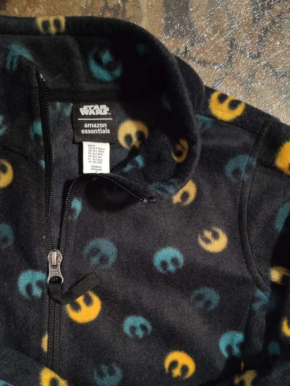 Nwot Star Wars  6/7 Zipper Jacket $45